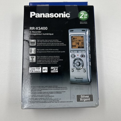 Panasonic xs400 compact ic - panasonic, rr-xs400