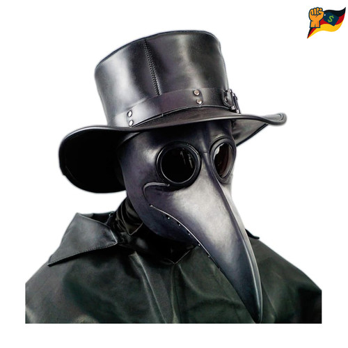 Plague mask latex halloween - mask,