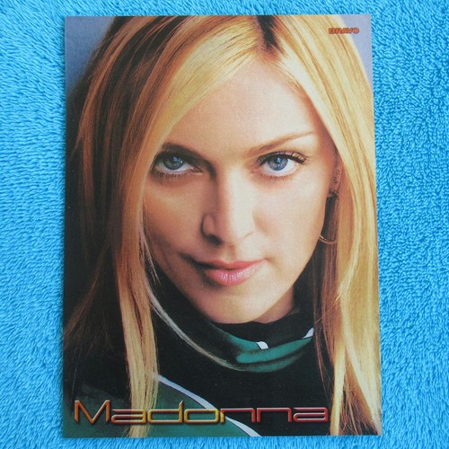 Madonna porträt mini poster - madonna,
