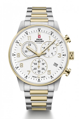 Swiss military chrono - military, by
