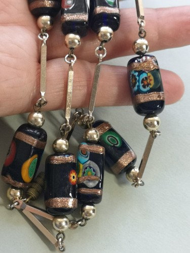 Vintage modeschmuck halskette - modeschmuck,