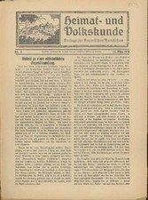 Heimat und Volkskunde. Beilage