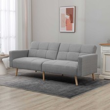 Homcom schlafsofa 205 cm - schlafsofa,