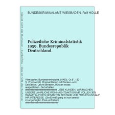 Polizeiliche Kriminalstatistik