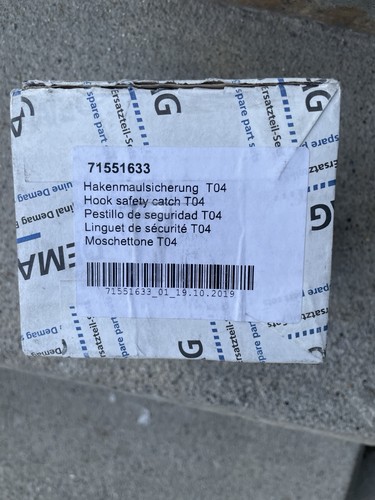 Demag hakenmaulsicherung - demag,