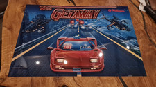 Translite Flipper High Speed 2 THE GETAWAY Original Williams Sehr guter Zustand