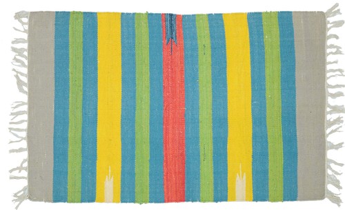 Knallbunter kelim teppich - knallbunter,
