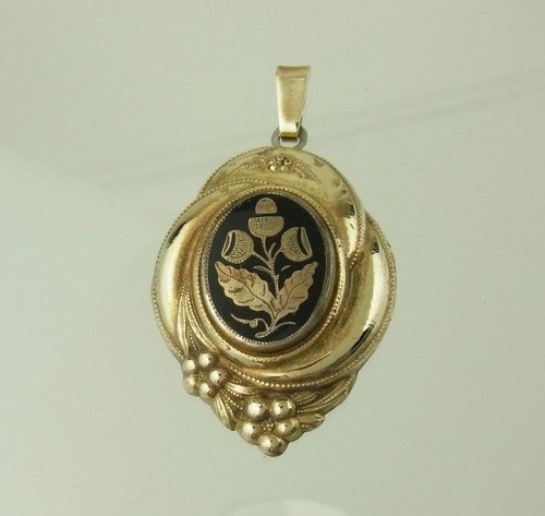 Antiker anhänger biedermeier - anhänger,