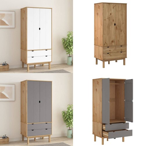 Vidaxl kleiderschrank otta - vidaxl,