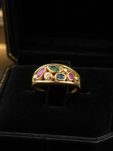 Eleganter 333 goldring - eleganter, mit