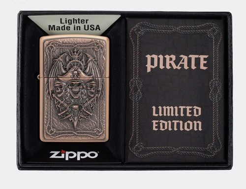 Zippo piraten limited edition - zippo,