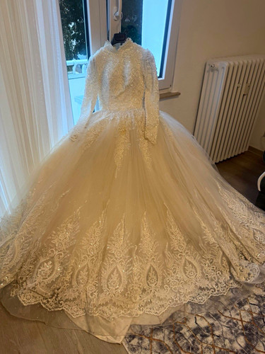 Weiße brautkleid wurde nur - weiße,
