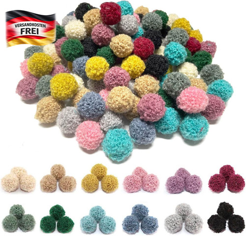 120 stücke pompons zum - 120,