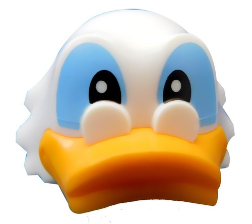 Lego ente kopf - lego, weiss