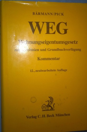 Weg bärmann pick - weg,