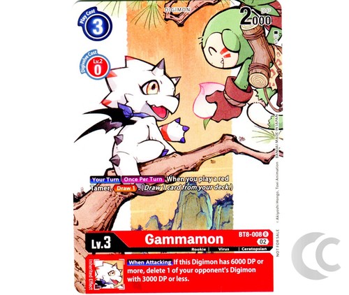 Gammamon bt8 008 alt art - gammamon,