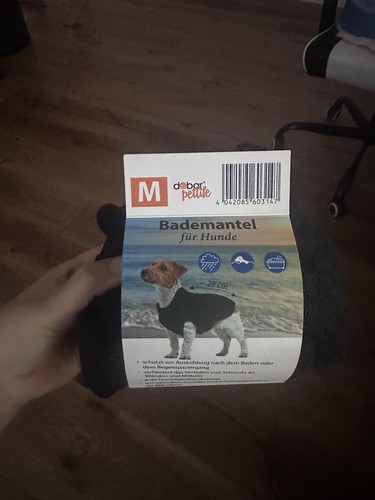 Bademantel für hunde - bademantel, größe