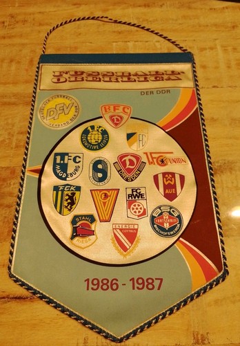 Wimpel ddr fußball oberliga - wimpel,