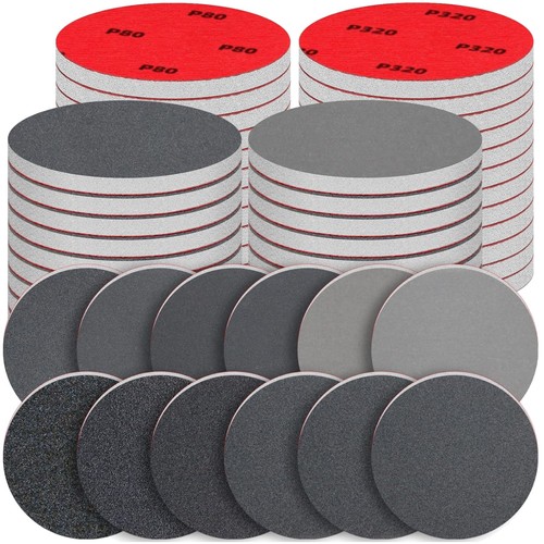 Schleifpapier set 75mm - set, klett