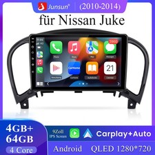Für Nissan Juke F15 2010-2014 Carplay Andorid 14 Autoradio GPS NAVI BT WIFI DAB