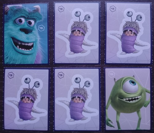 Sticker x13 monster - 6x,