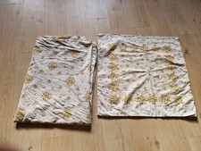 Beige-Gelb-braun geblümte Single Bettwäschegarnitur ( Markenlos ) 135 X 200 cm