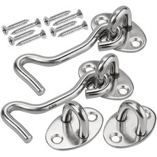 Sturmhaken Edelstahl 2 Stück