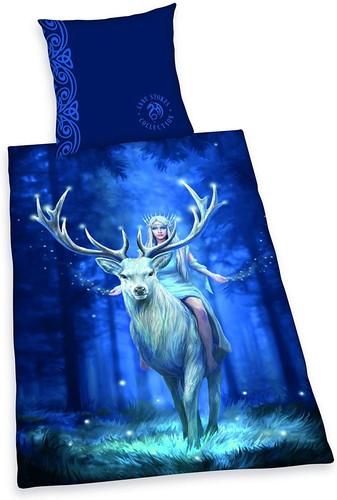 Anne stokes bettwäsche glatt - anne,