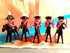Playmobil History Napoleon Zeit - England Marine Soldaten 5 Figuren zu Pferd
