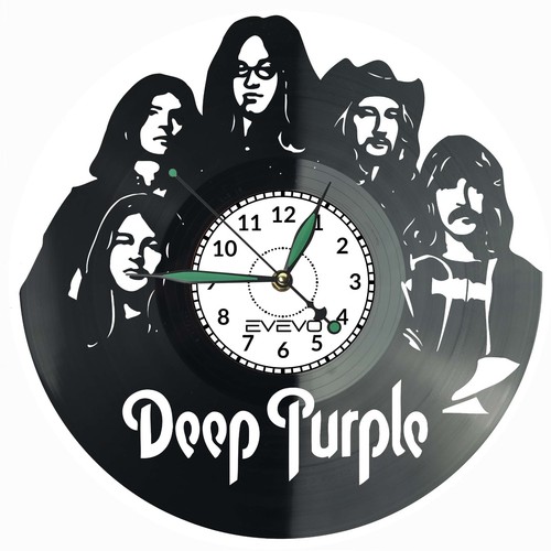Deep purple vinyl - deep, wanduhr