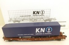 Märklin H0 47443 DB AG-Taschenwagen mit Auflieger, Metall, KK   Y19