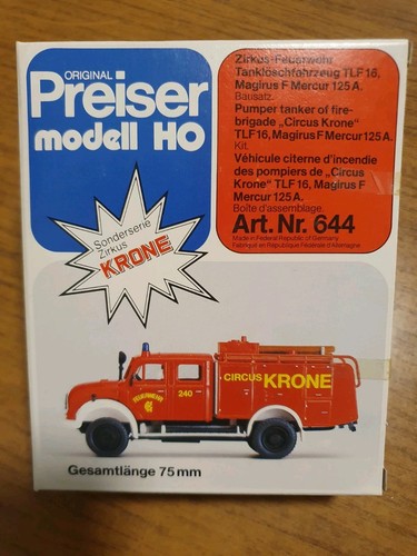 Preiser 644 magirus tlf - 644,