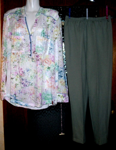 Set blumenbluse edc xlwie - 2,