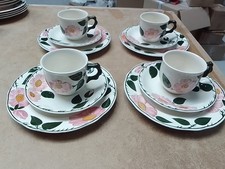 Villeroy Boch Wildrose Kaffeegeschirr für 4 Personen Sehr Gut Erhalten