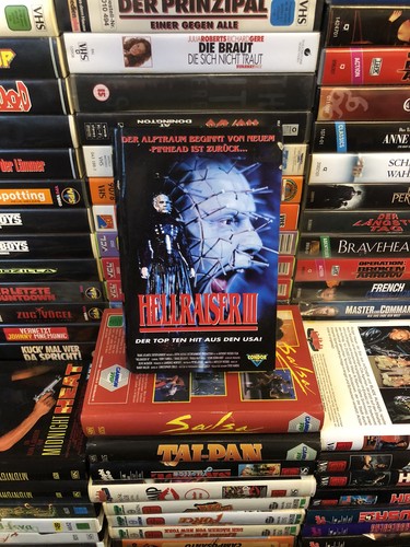 Vhs videokassette hellraiser - vhs,