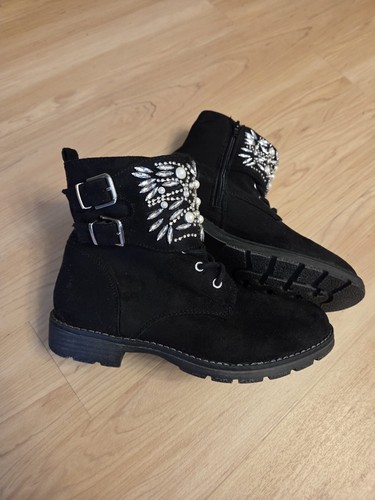 Neu schwarze boots - neu, 37