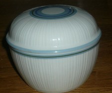 1  Zuckerdose  mit Deckel  Hutschenreuther  ELEGANCE  SELADON 