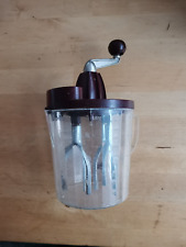Rührfix Original Handmixer. Braun aus Kunsttoff. Vintage
