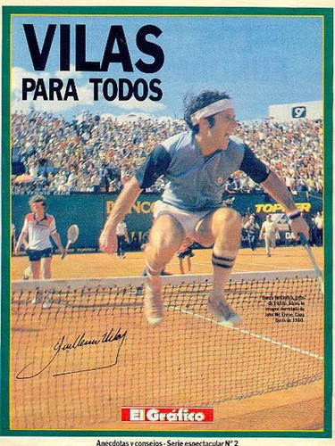 Tennis guillermo vilas davis - vilas,