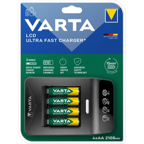 Varta ladegerät lcd ultra - varta,