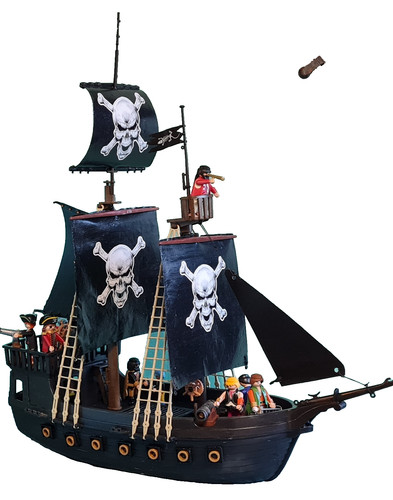Playmobil custom piratenschiff - playmobil,