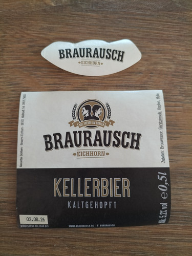 Bieretikett brauerei eichhorn - brauerei,