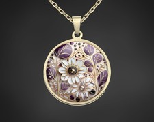 Halskette Kette Mit Rundem