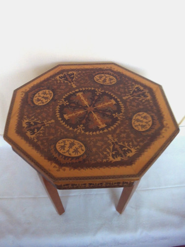 Holz beistelltisch vintage - holz,