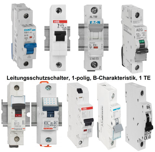 Leitungsschutzschalter 16a - leitungsschutzschalter, b