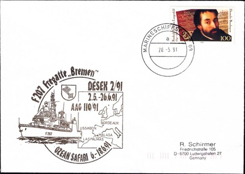 Marine fregatte bremen - marine,