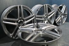 4 Alufelgen Rial M10 metal grey VA 8.5x20 ET 53 HA ET 29 LK 5x112 RDKS GLE Coupe