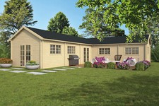 70mm Ferienhaus ISO 1321x1044 cm Holz Holzhaus Blockhaus Schuppen Gartenhaus