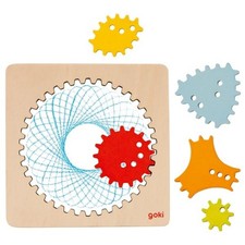 goki Spirograph 6-teilig aus