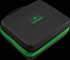 Mission Darts - Luxor XL Dart Tasche Case Koffer Black Green Schwarz Grün